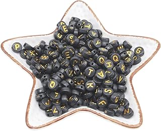 Zhaochen La Carta Rebordea 300PCS Mezcla Redondo Color De Acrílico For La Joyería Que Hace Kid Material Flojo Del Espaciador 4 De 7 Mm * (Color : 16)