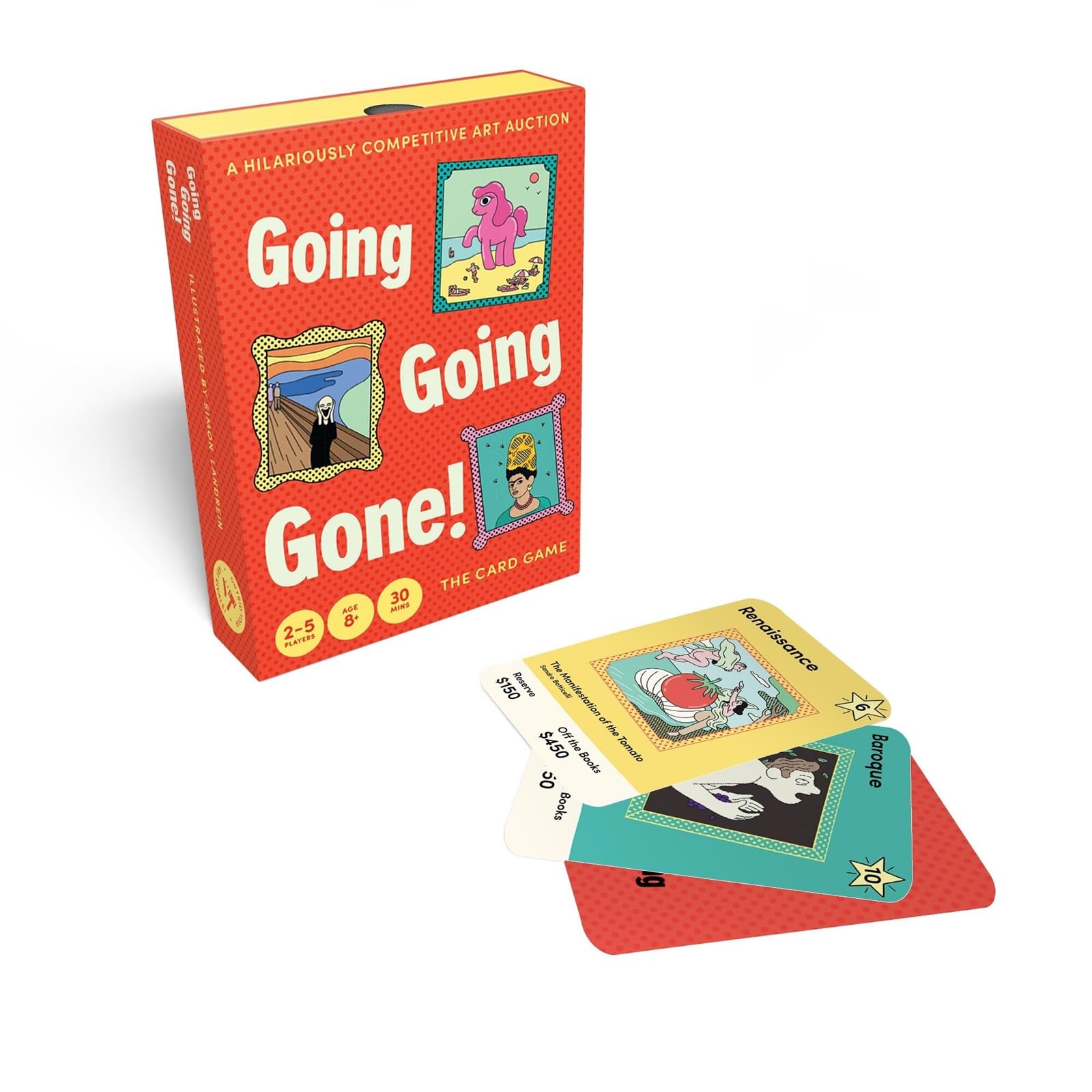Going, Going, Gone! The Card Game by Simon Landrein Cards