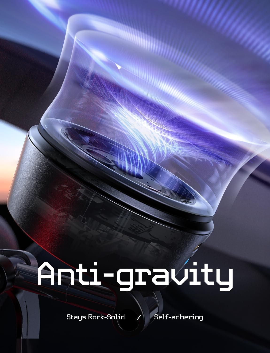 Abstract image representing anti-gravity suction technology.