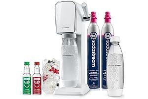 Art Sparkling Water Maker Bundle: SodaStream Dr Pepper Edition