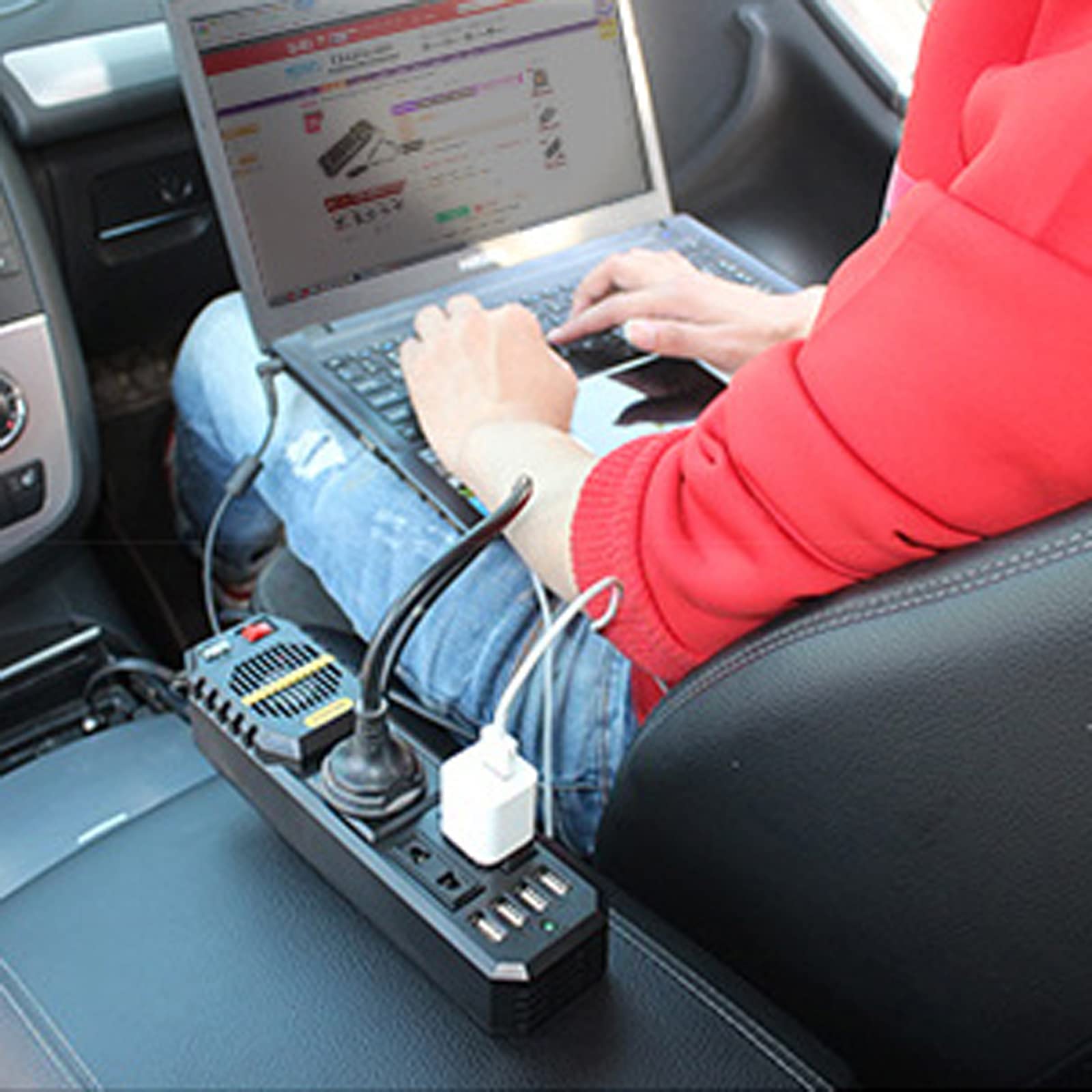 INVERTER CONVERTITORE DA 12V A 220V POTENZA 1000W CON PORTE USB PER CAMPER- AUTO INVERTER CONVERTITORE DA 12V A 220V POTENZA 1000W CON PORTE USB PER CAMPER- AUTO