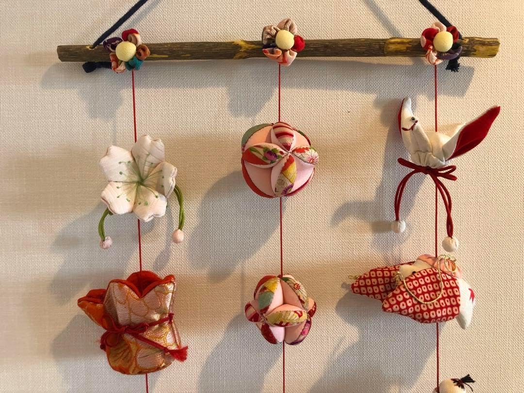 桃の節句の壁掛け②　吊るし飾り　吊るし雛 桃の節句の壁掛け② 吊るし飾り 吊るし雛 つるし雛No.111 壁掛けタイプ
