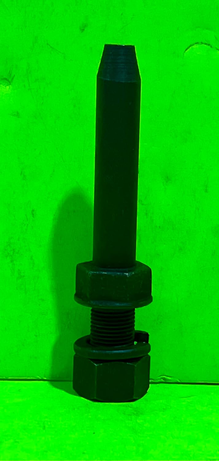 (10 Pack Replacement Compatible with Grasshopper 100065 Compatible with Aero Vator AE101 AE50-058 AE10 Solid Tines with Lock Washers and Nuts