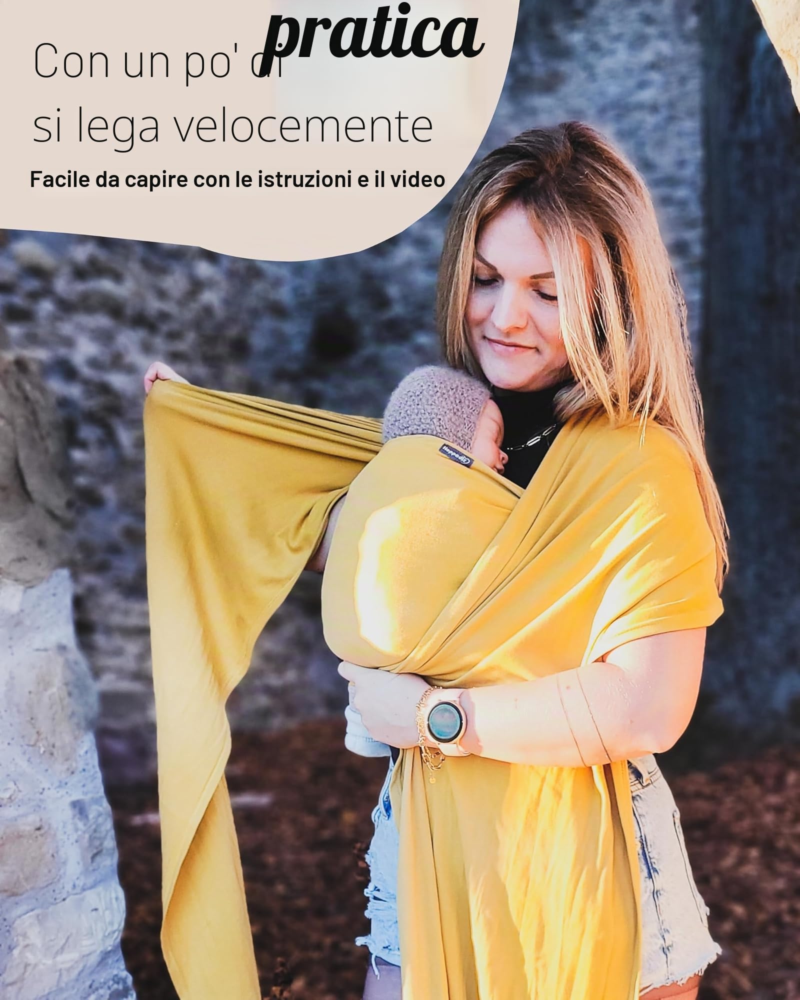 Hoppediz, Fascia Elastica Porta Bebè