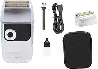 ماكينة حلاقة كهربائية من كيمي، ام او دي KM-2028 (فضي)