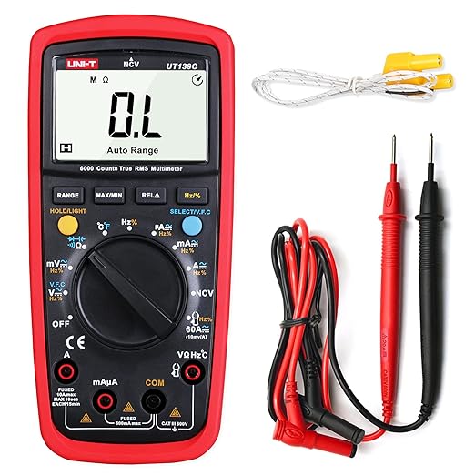 UNIT UT139C Digital Multimeter Auto Range True RMS Meter Handheld