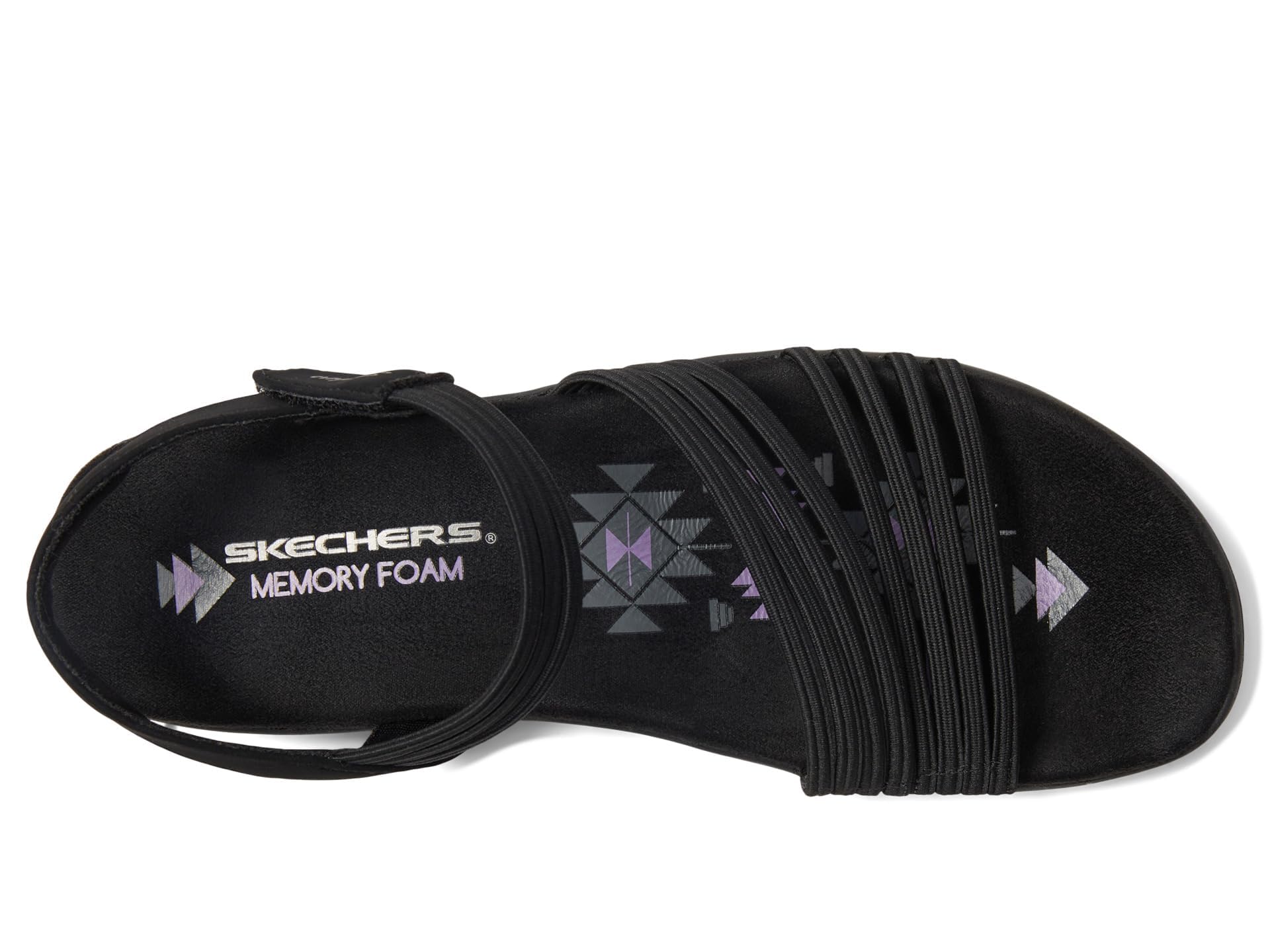 Skechers Reggae Slim - Coffee Run SandaleFemme