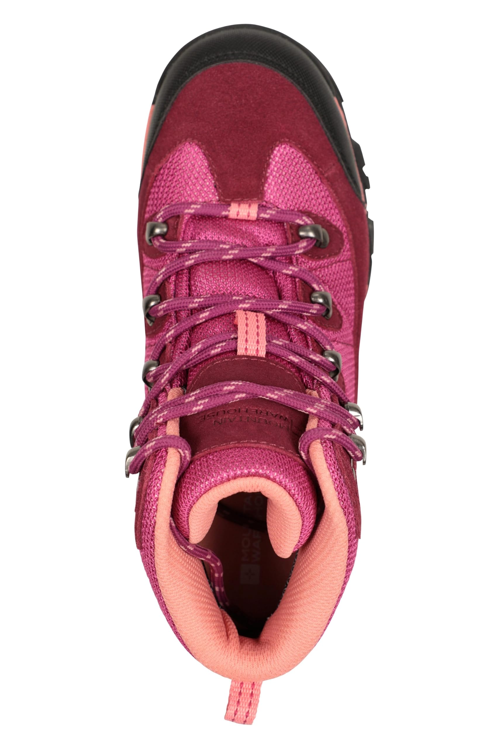 Mountain Warehouse Trail Kids Botas Impermeables - Zapatos Infantiles con Malla sintética en la Parte Superior, Plantilla EVA, Alta tracción - para Senderismo y Caminar