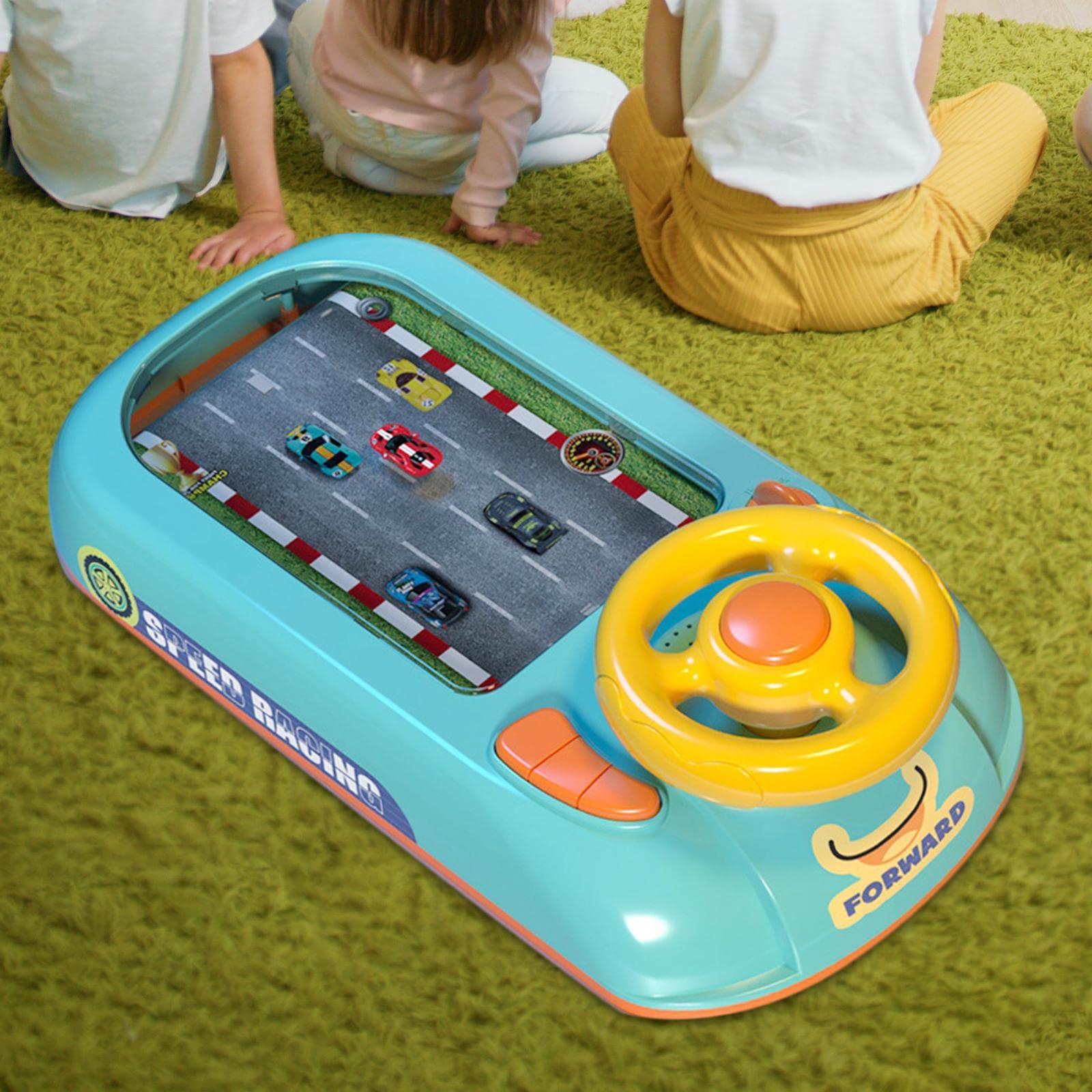 F Fityle Simulazione Guida Volante Giocattoli per Bambini Regalo Gioco di Avventura Giocattolo Controller di Guida per Bambini Dai 3 Anni in Su