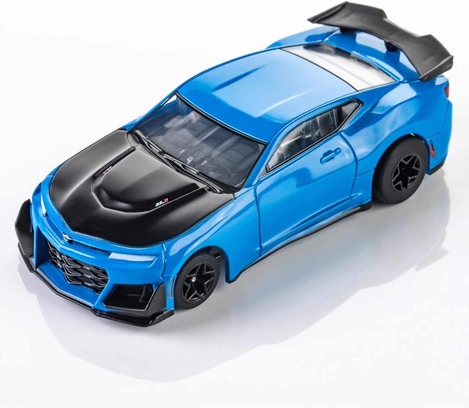AFX/Racemasters 2021 Camaro ZL1- Rapid Blue AFX22079 HO Slot Racing Cars