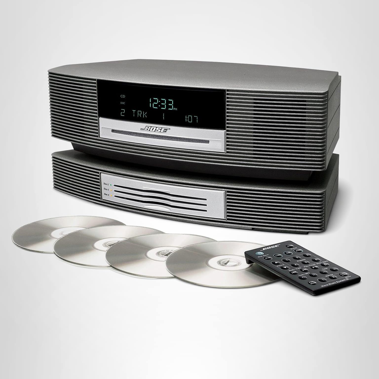 極美品！Bose Wave music system 外箱付き リモコン未開封 Amazon.com: Wave® Music System III with Multi-CD Changer