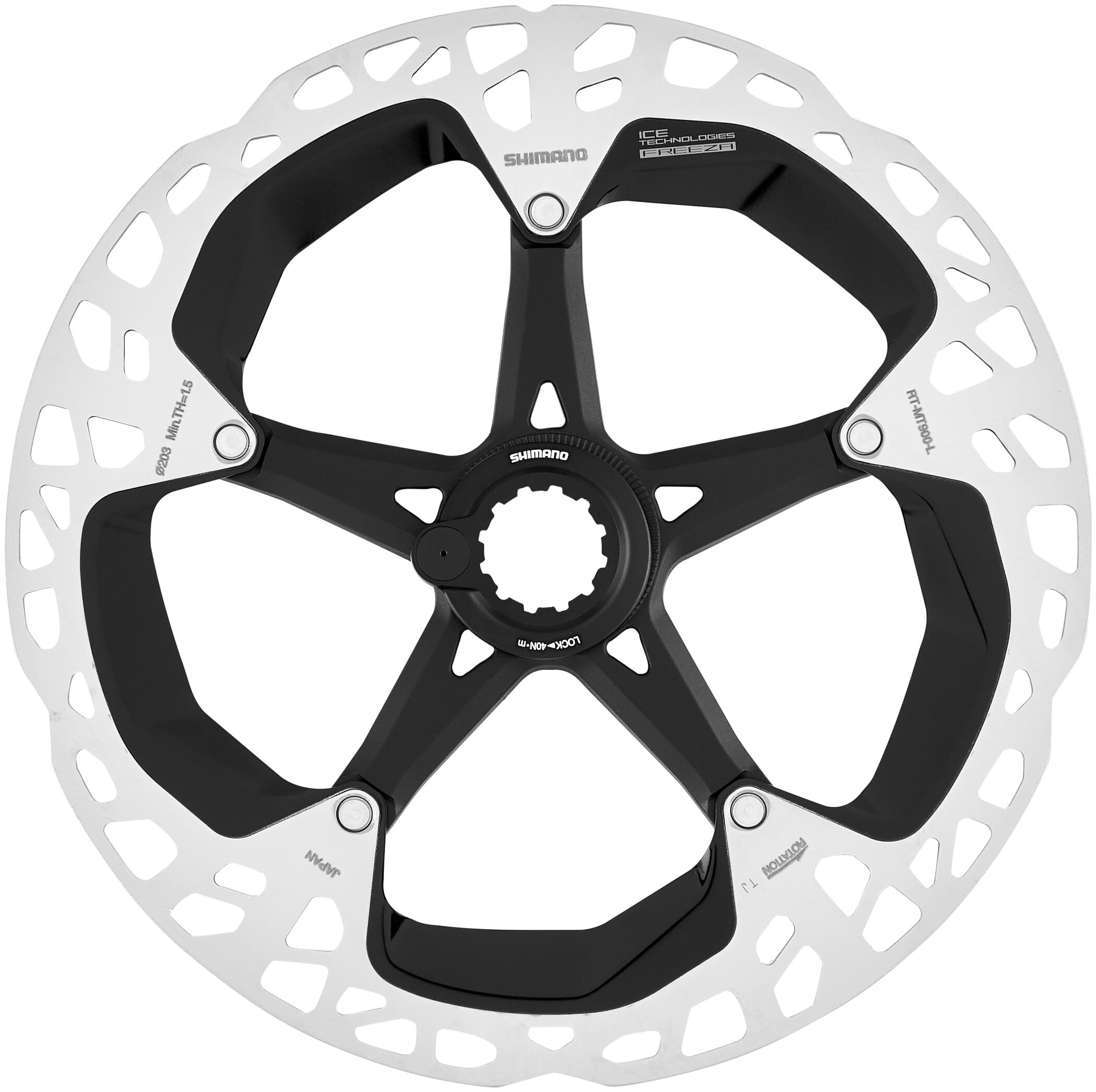 SHIMANO RT-MT900-M ディスクブレーキ Amazon.com: Shimano XTR RT-MT900-M Disc Brake Rotor - 180mm
