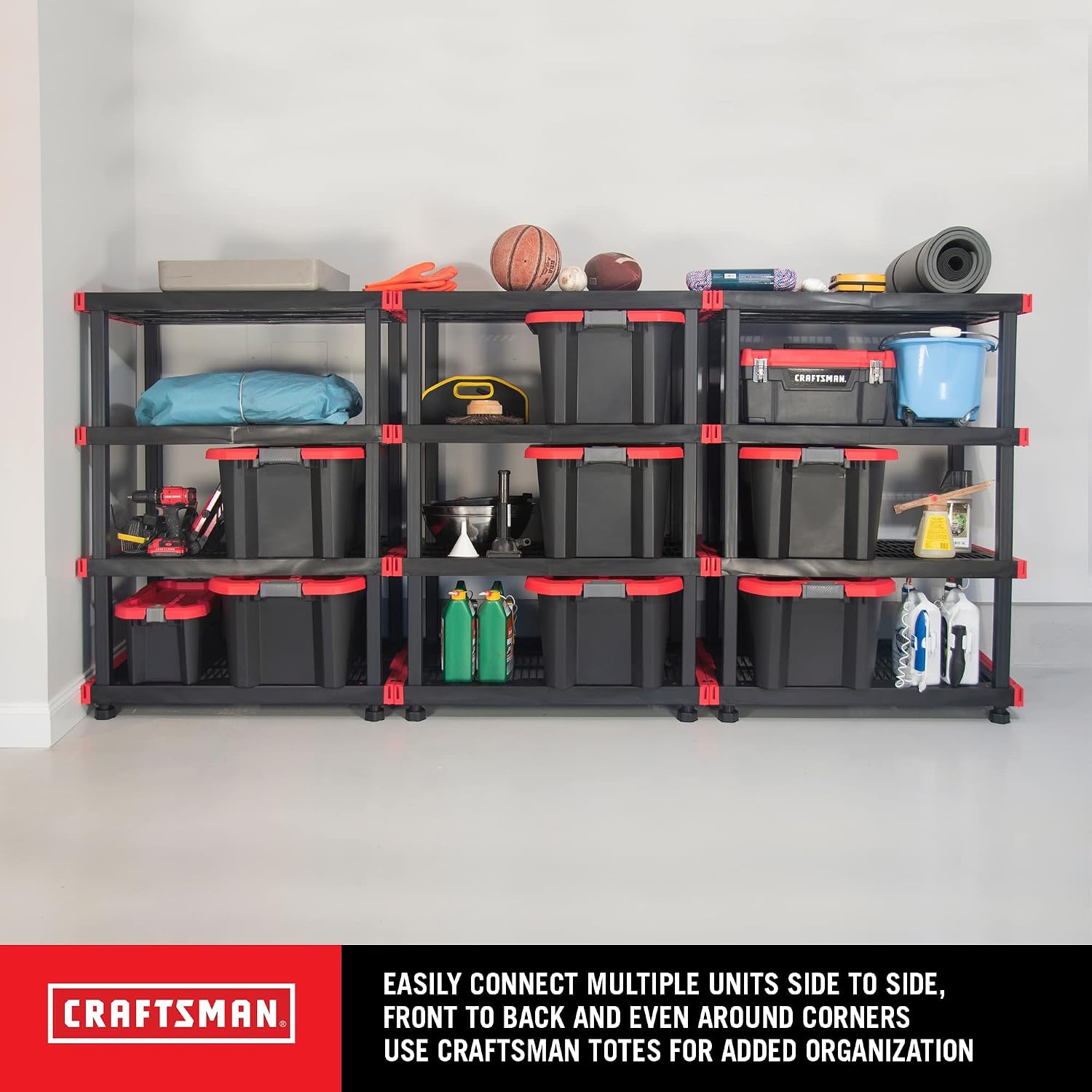 CX Craftsman Storage Shelving Unit (4-Tier)