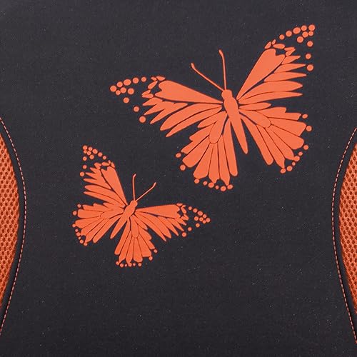Miniatura 5 de Flying Banner Butterfly - Juego completo de fundas para asiento de automóvil, estilo universal femenino, para banco trasero (divisible), colorizado