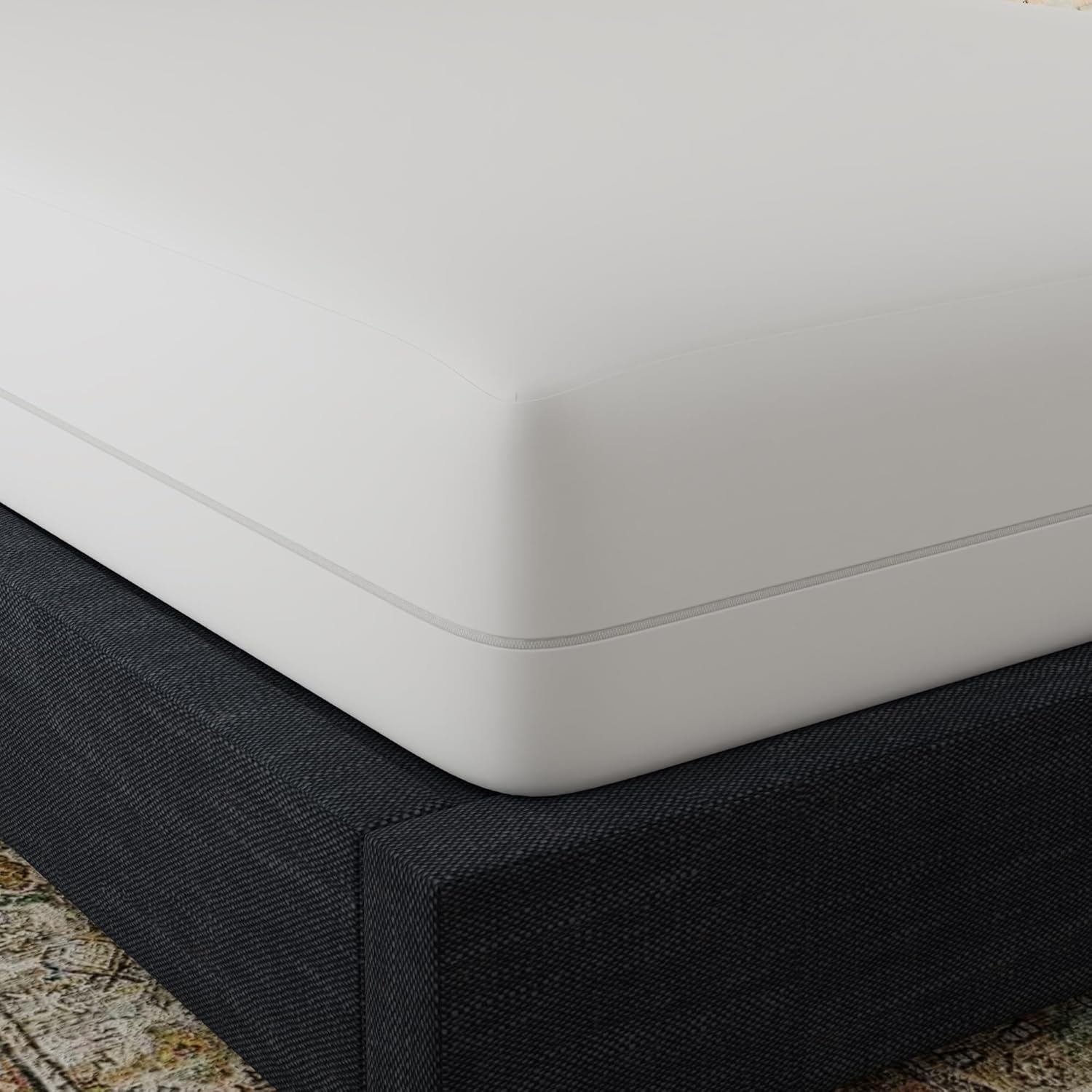Waterproof Zippered Mattress Encasement with HEIQ Cooling Cal King