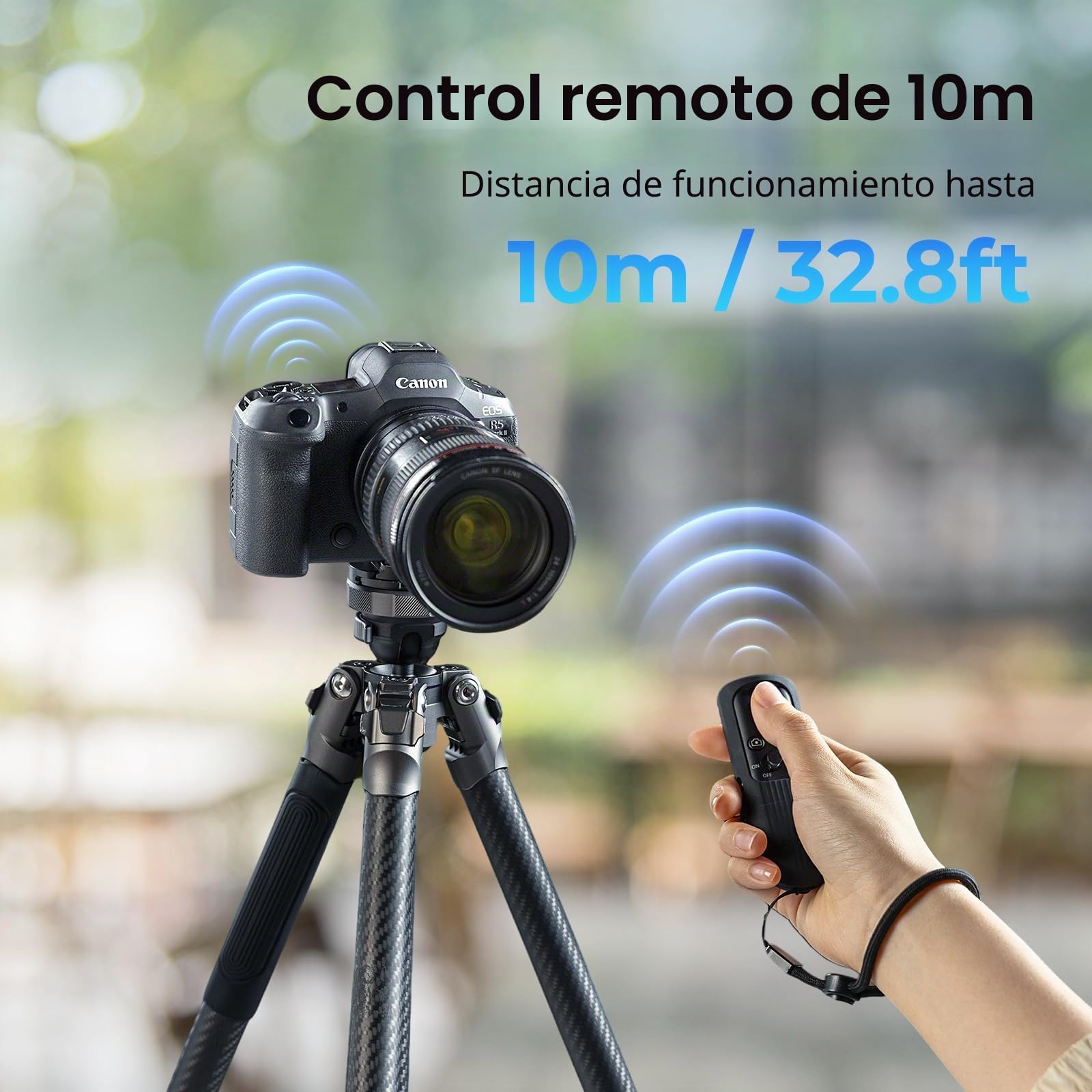 SMALLRIG SR-RG2 Mando a Distancia Inalámbrico para Sony, Canon y Nikon Cámara, se Adapta a A7R IV, A7RIII, A7S III, A6700, FX3, A7C, A7CR, A7C II, ZVE10, R5, R6, R7, R8, Z50 III