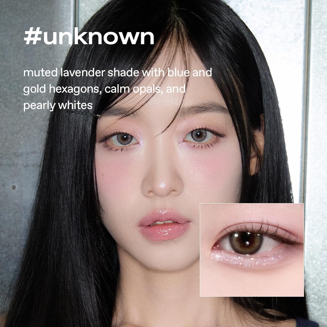 glow shattered glass glitter #unknown | metallic shimmer | long-lasting | multidimensional sparkle | smooth liquid formula | precision applicator | 0.1 oz