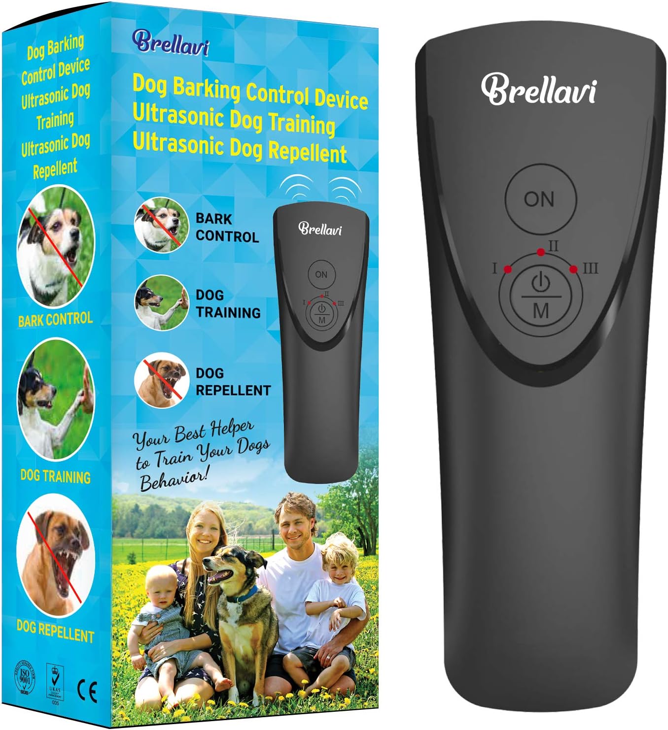 Brellavi ultrasonic dog repellent and trainer device Clearance