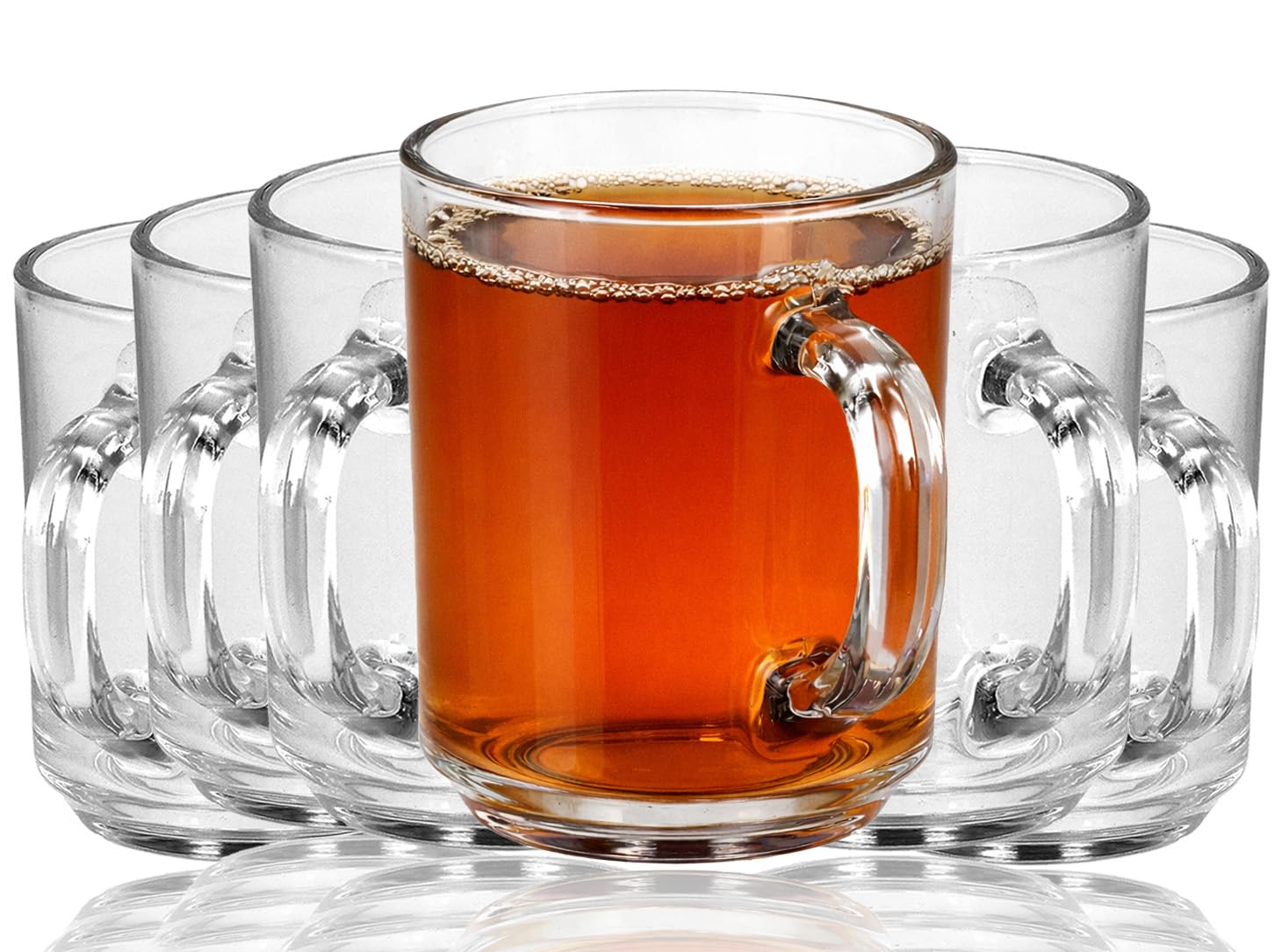 Verres à café irlandais anti brûlure lot de 6 contenance 230 ml