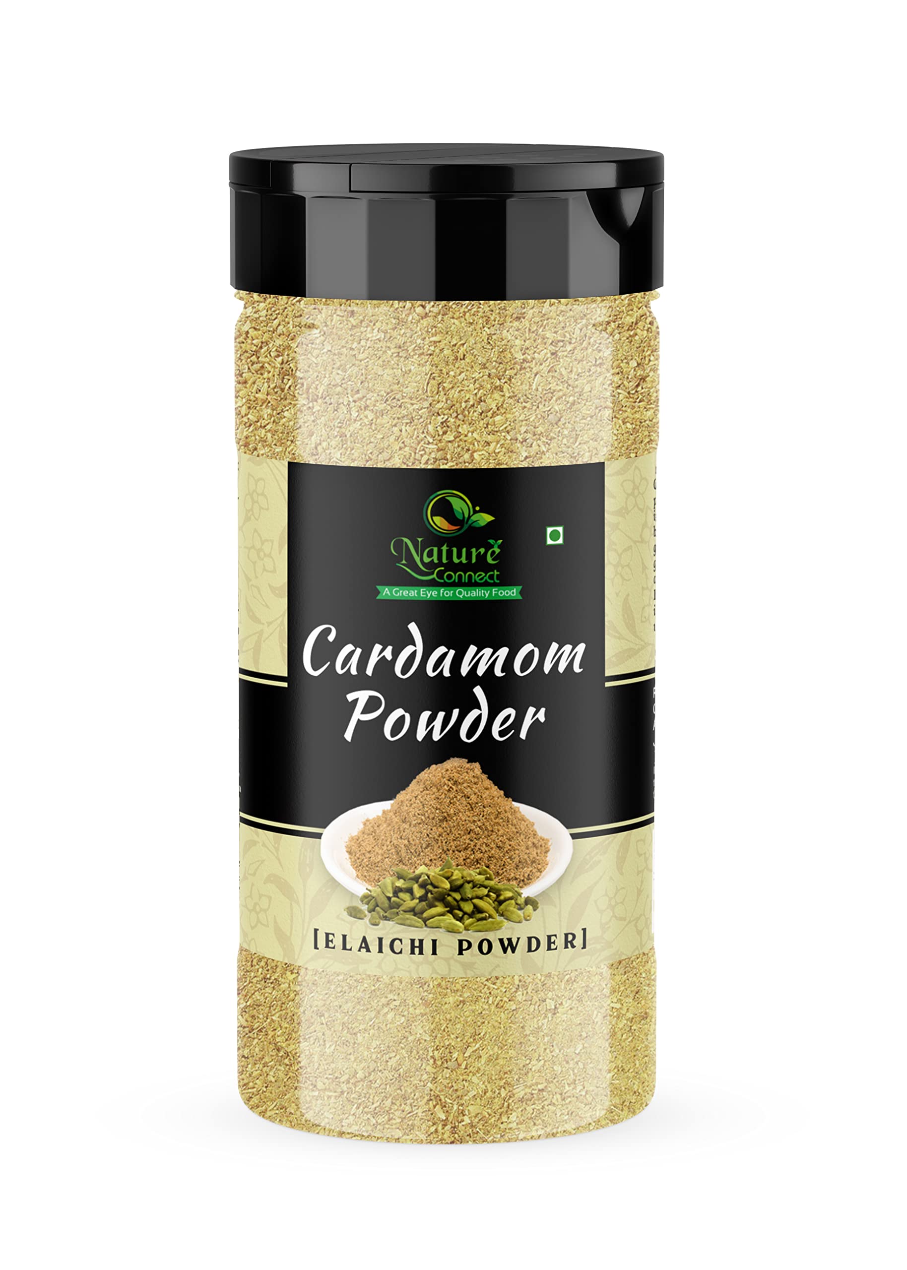 Nature Connect Green Cardamom Powder - 100 g | Elaichi Powder | Pure Green Cardamom Powder Jar Pack | Ideal for Exquisite Flavoring | Non-GMO (B09RKF2RF5) Amazon Price History, Amazon Price Tracker