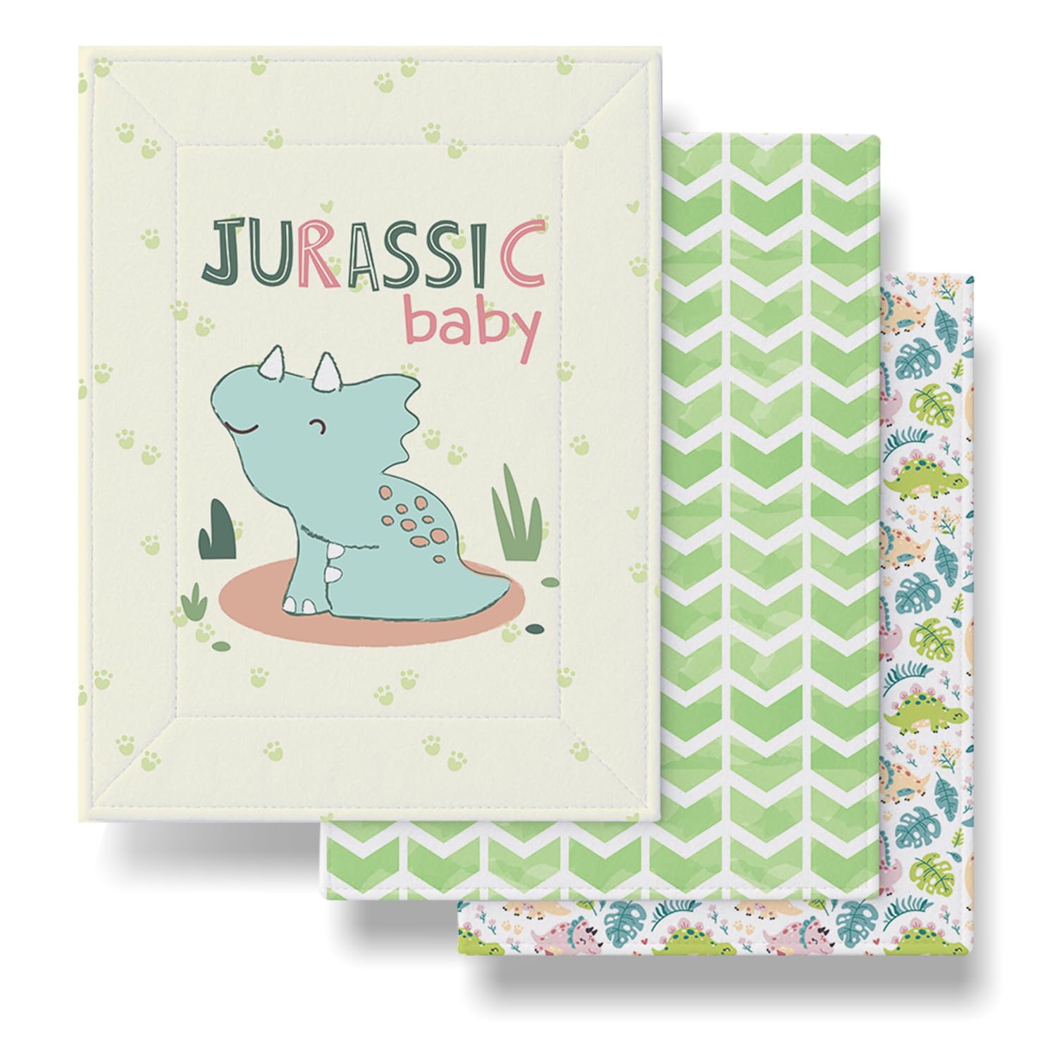 TIDY SLEEP Changing Mat (Dino, 65 cm x 45 cm)