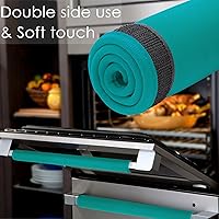 Vista 6 de 5 piezas de cubierta de manija de puerta de refrigerador, lavable para electrodomésticos de cocina, nevera, horno, microondas, lavavajillas