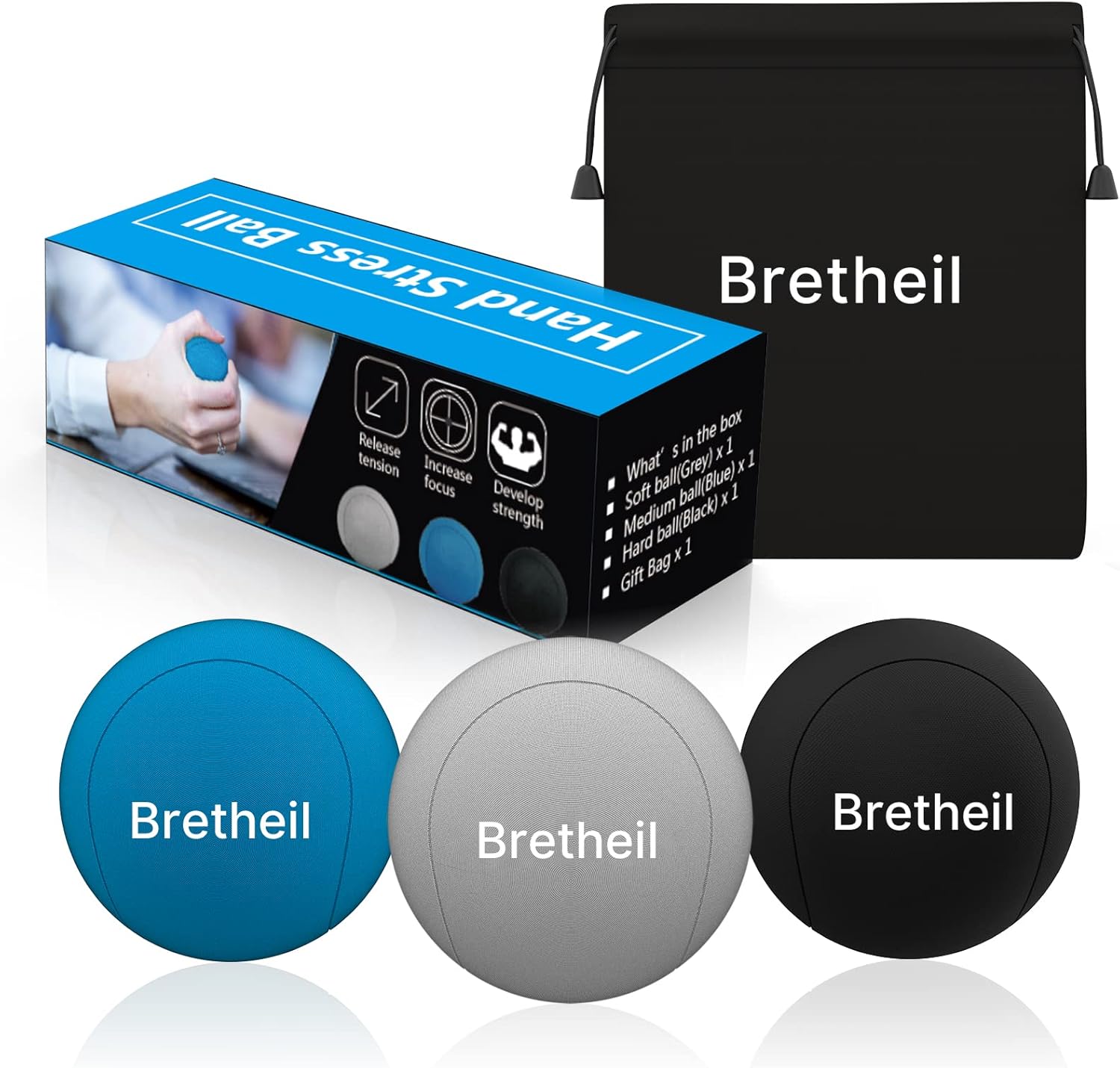 Hand Stress Balls, Stress Balls for Adults, Therapy