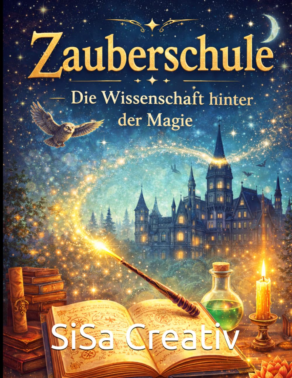 Zauberschule – Die Wissenschaft hinter der Magie: Ein kreatives Lern- und Erlebnisbuch über Magie, Staunen, Denken und spielerisches Entdecken