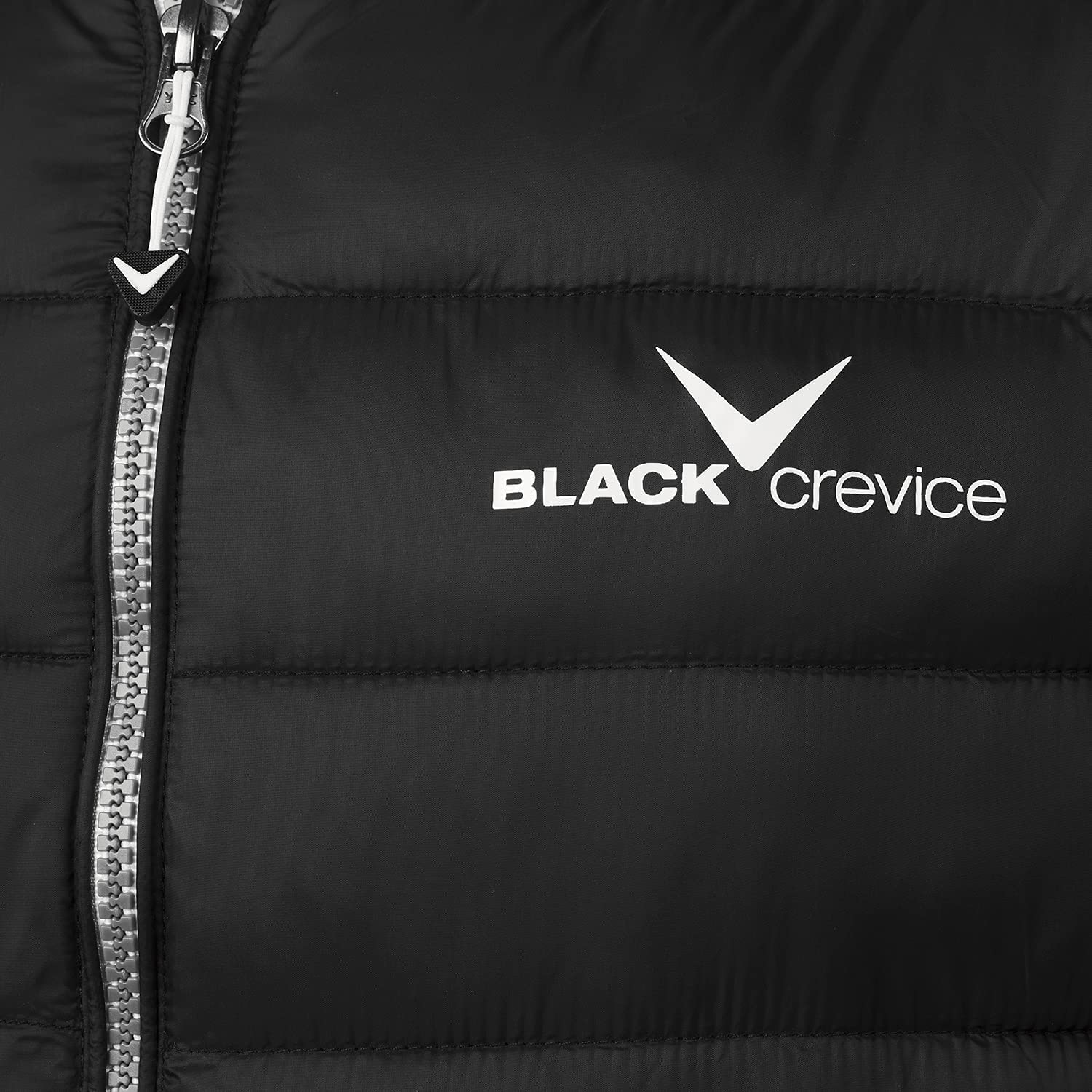 Black Crevice Herren Steppjacke I leichte Steppjacke in verschiedenen Farben & Größen I wind- & wasserabweisend Herren-Jacke I Steppjacke mit Kunstfaserfüllung I Steppjacke mit Kapuze