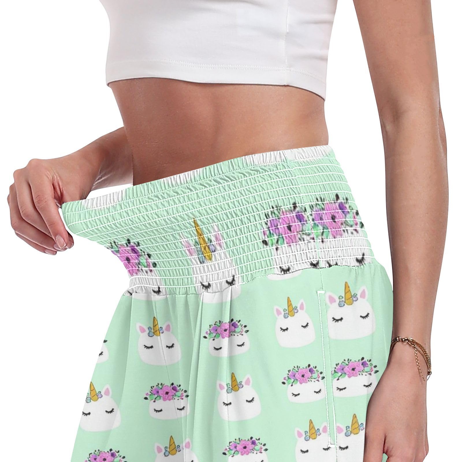 Steed Azure - Pantalones largos casuales para mujer, ligeros, con tacto modal