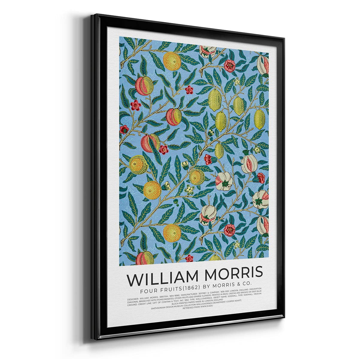 Amazon.com: William Morris Wall Art Collection Décor Four Fruits