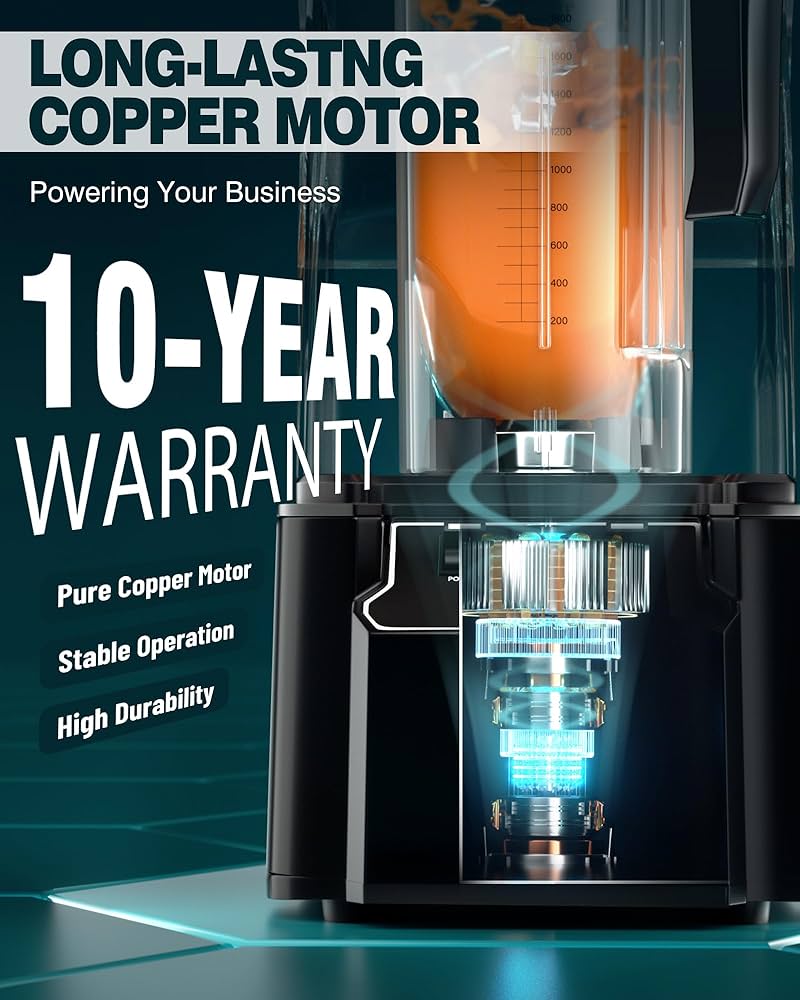 Amazon.com: WantJoin Professional Commercial Blender With