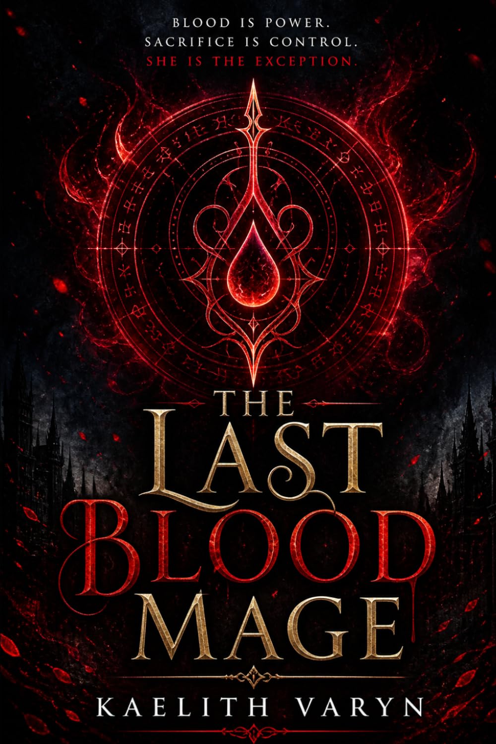 THE LAST BLOOD MAGE: A Dark Fantasy Romance of Power, Betrayal, and Blood Magic
