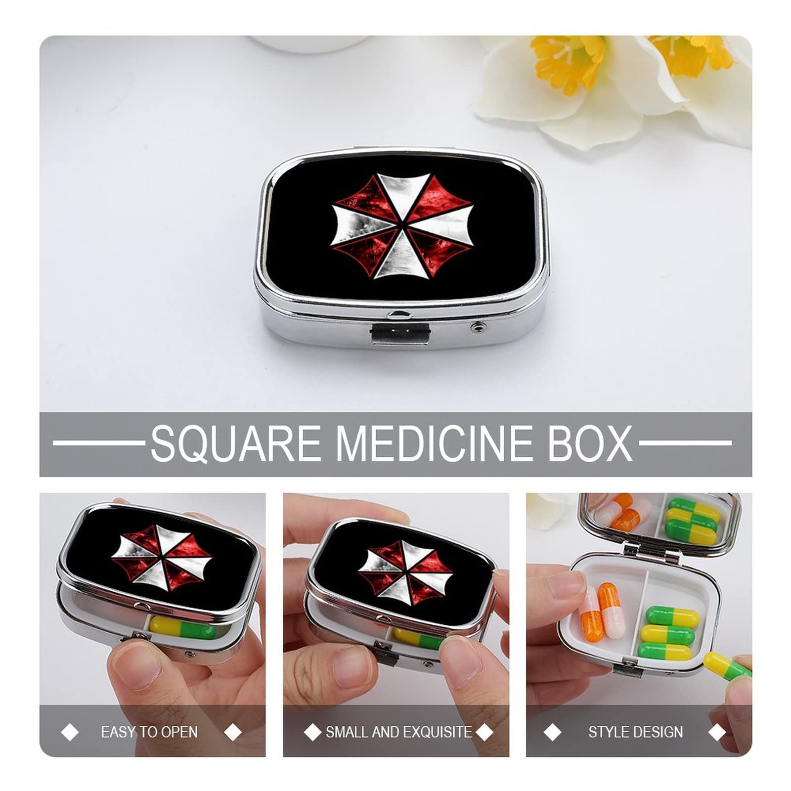 Amazon.co.jp: バイオハザード ピルオーガナイザー 薬ディスペンサー