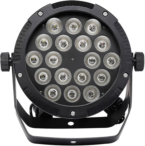 Miniatura 2 de TC-Home 4pcs Par Luz Impermeable 18X15W LED 6 en 1 RGBWA UV PAR64 DMX Luz de Etapa