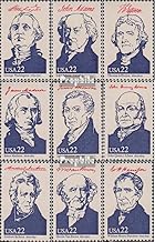 United States 1799-1807 (complete.Edition.) 1986 President The United States (Stamps for Collectors)