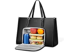 MATEIN Tote Bags with 15.6-Inch Laptop Compartment