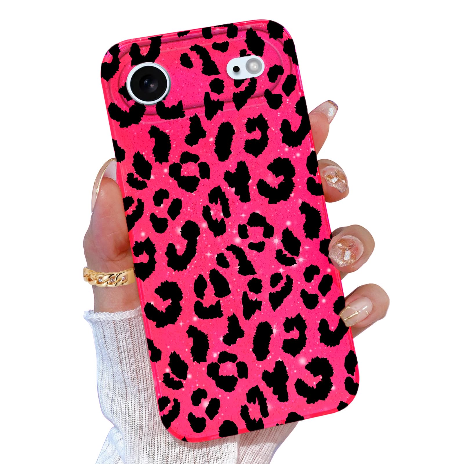 Coque iPhone A léopard rose, le cadeau idéal pour filles