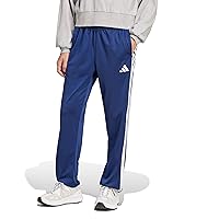 Adidas Homme 3 STRIIPES Tricot Open Hem Trackpants, Dark Blue