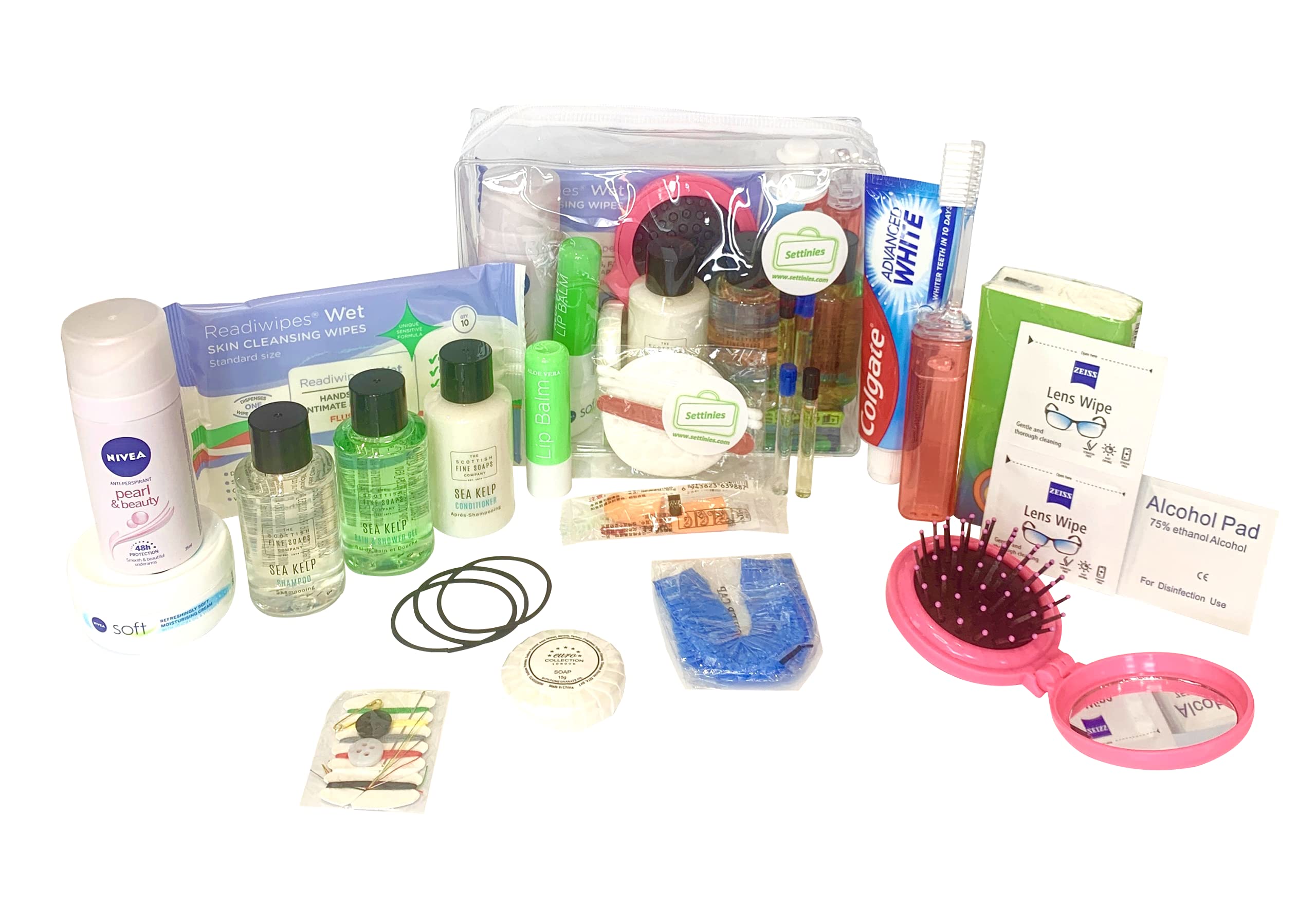 travel size toiletry kits