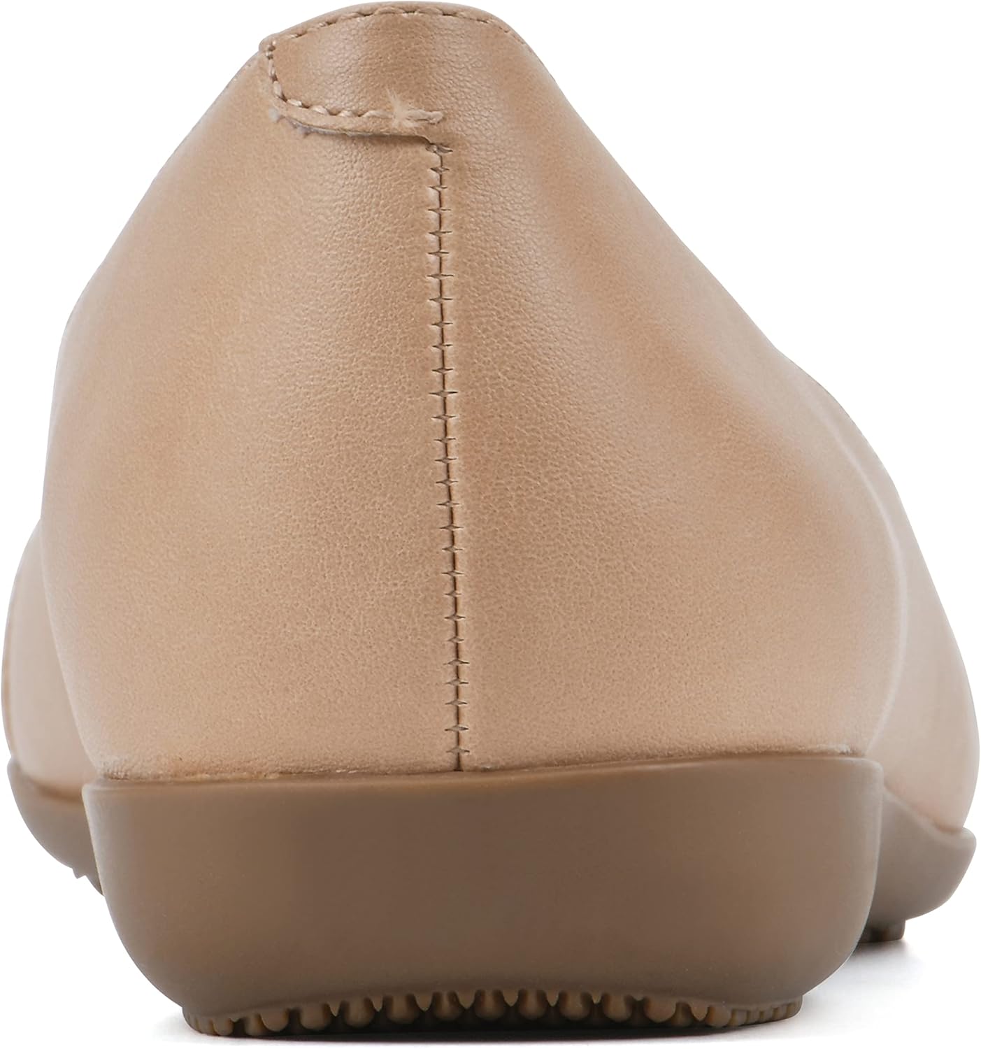 CLIFFS BY WHITE MOUNTAIN Women's Clara Ballet Flat 5 Natural/Burnished/Smooth