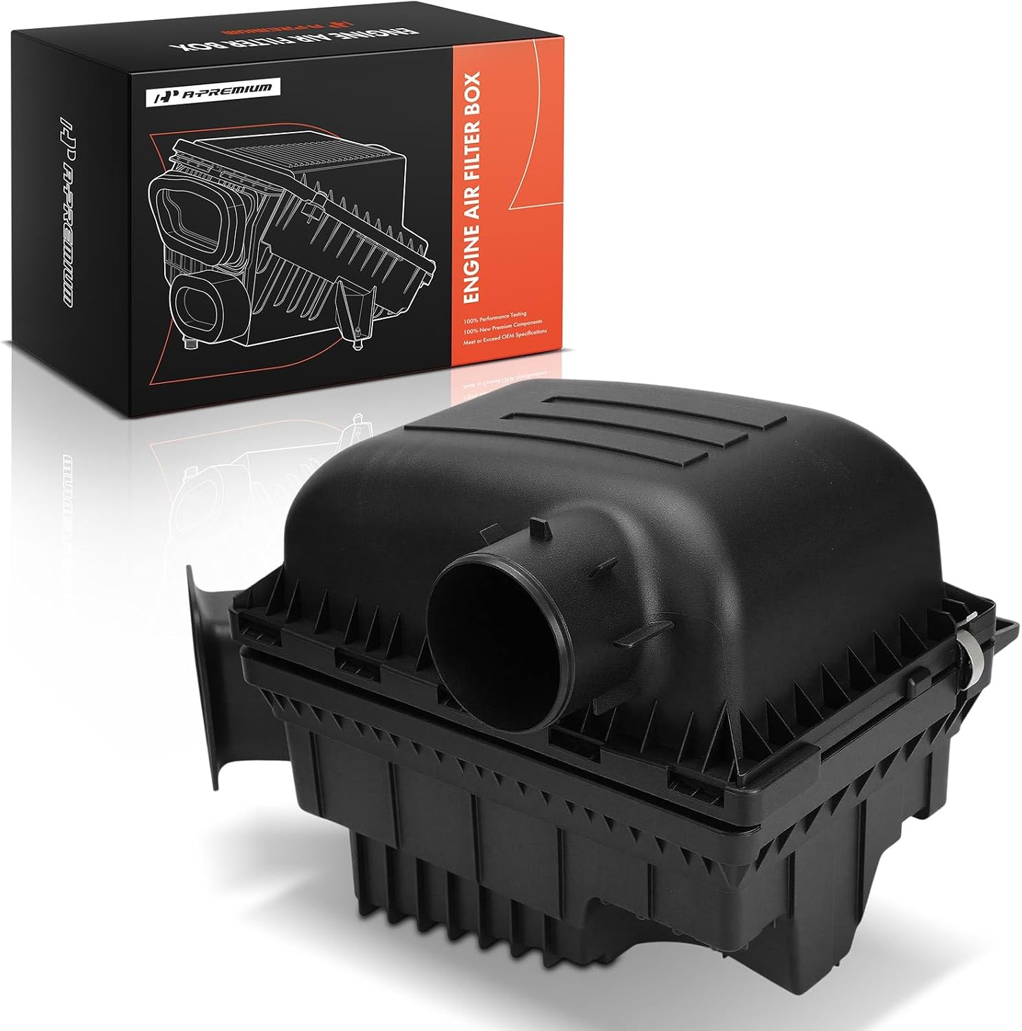 A-Premium Engine Air Filter Cleaner Box Housing Compatible with Dodge, Ram