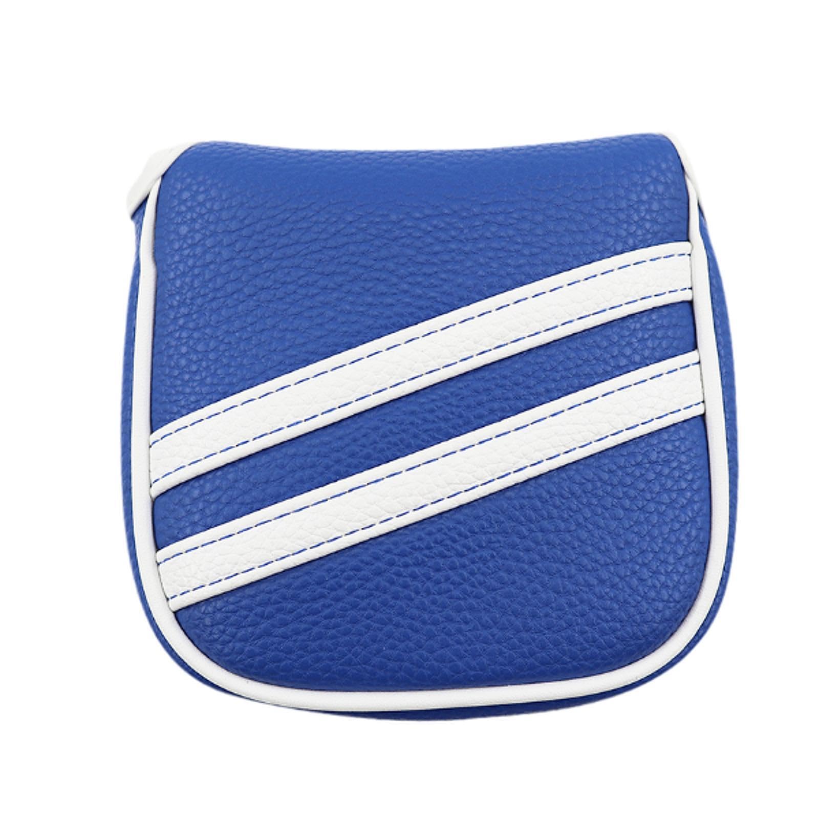 kowaku Golf Mallet Putter Head Cover Golf Putter Protection Stylish Accessories Golf Club Head Cover Golf Mallet Putter Headcover, Blue