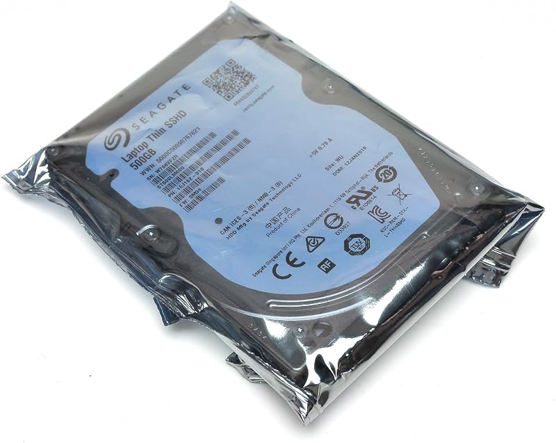 (Modelo antiguo) Seagate 500 GB Gaming SSHD Sata 8 GB NAND Sata 6 Gb/s 2,5 pulgadas Unidad interna desnuda (ST500LM000)