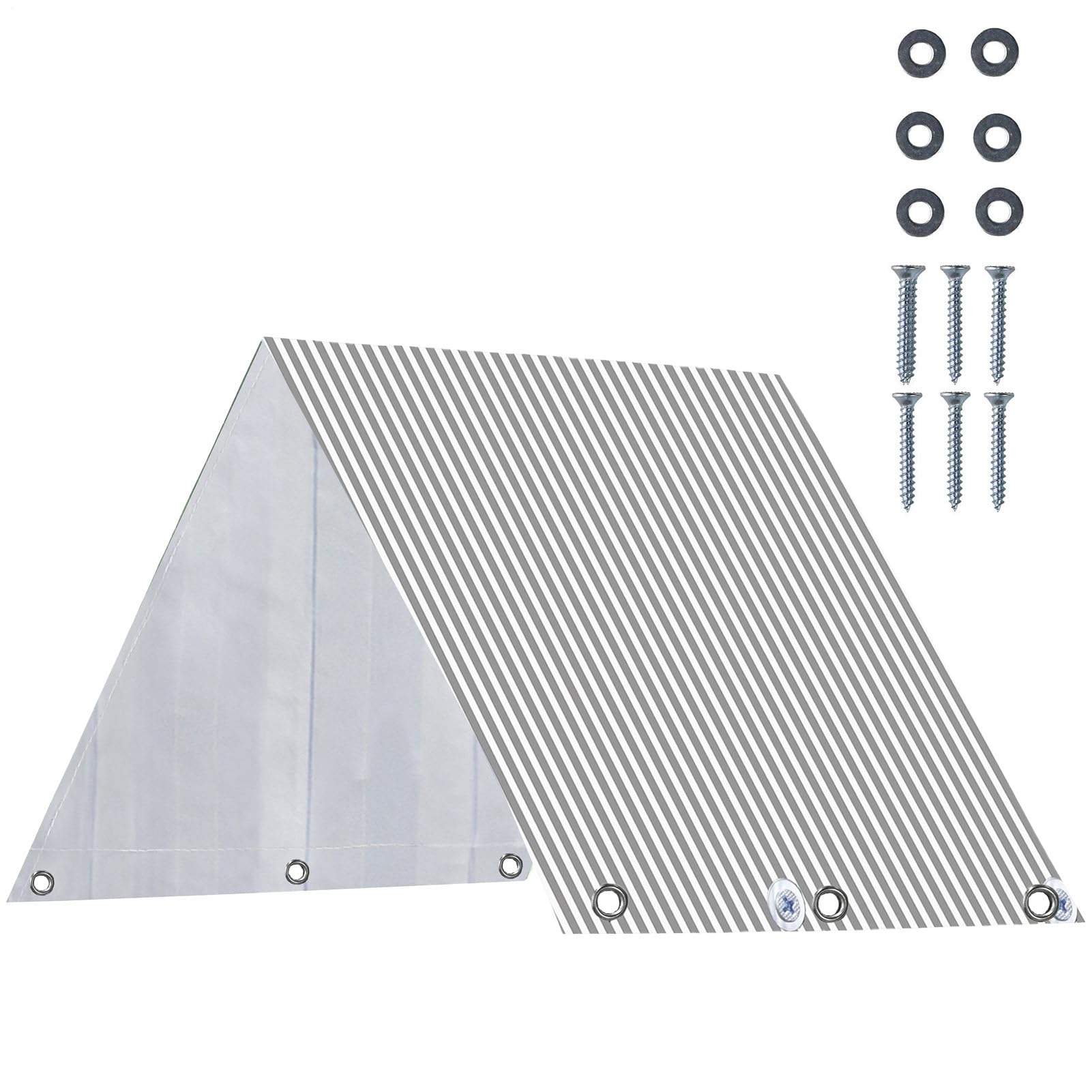 Tettoia di ricambio per altalena, impermeabile, 100 x 228 cm, rivestimento in PVC, gazebo, pergolato, accessorio per cortile, patio, parasole, picnic, all'aperto, , relax