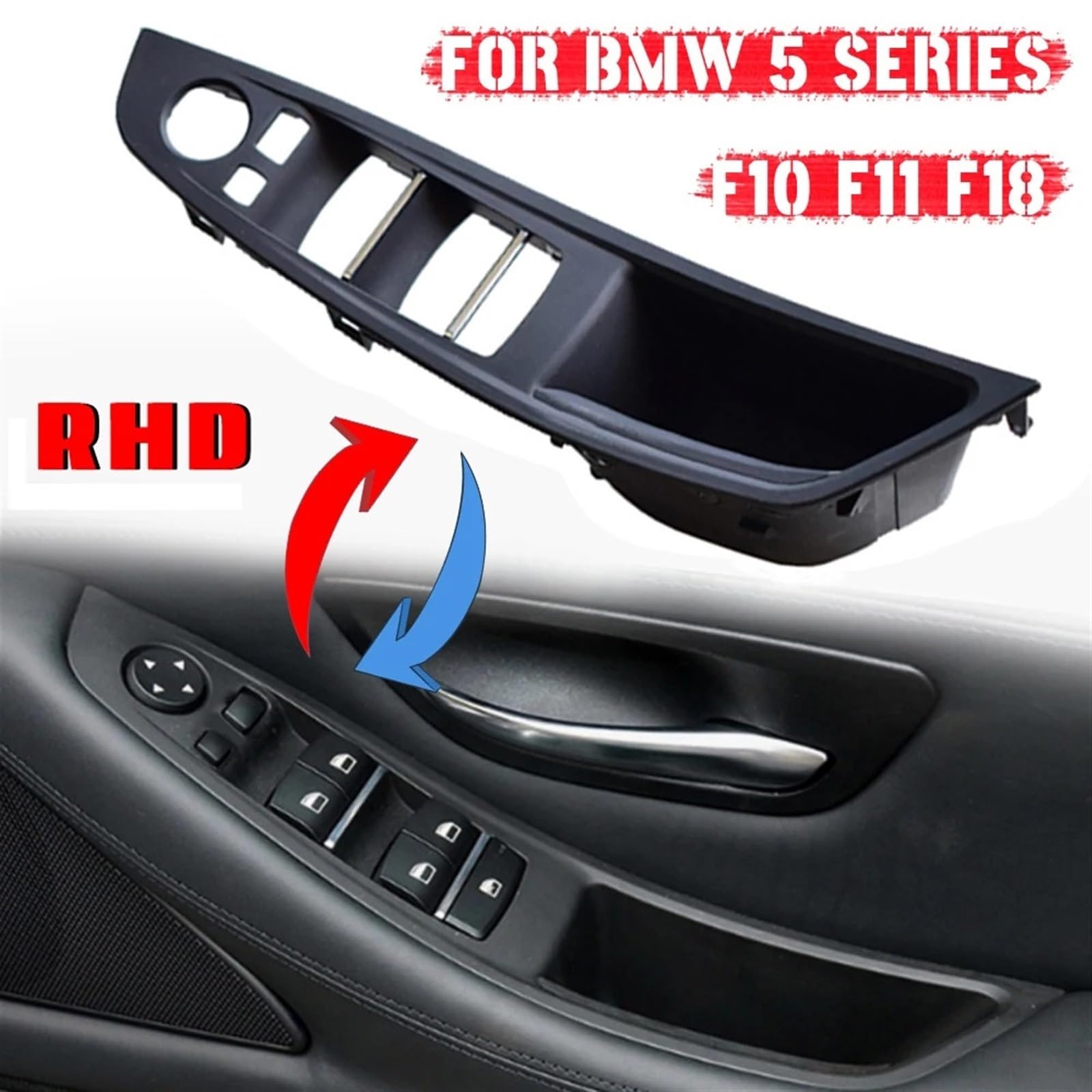 Amazon | MOTOHIRO Bmw 5 シリーズ F10 F11 ドアインナーハンドル右 