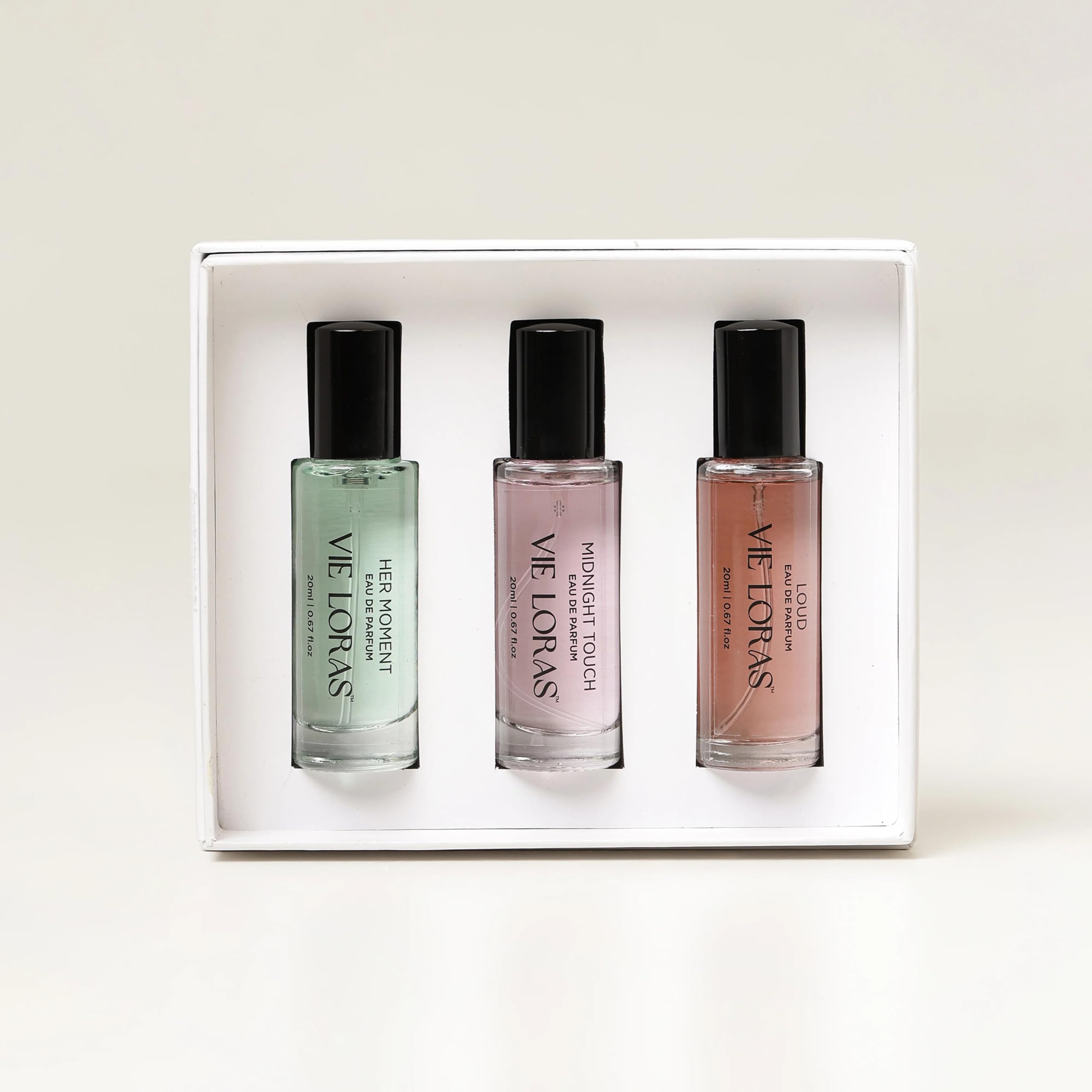 Buy VIE LORAS Women's Gift Set, 3 Premium Perfume Collection, Long