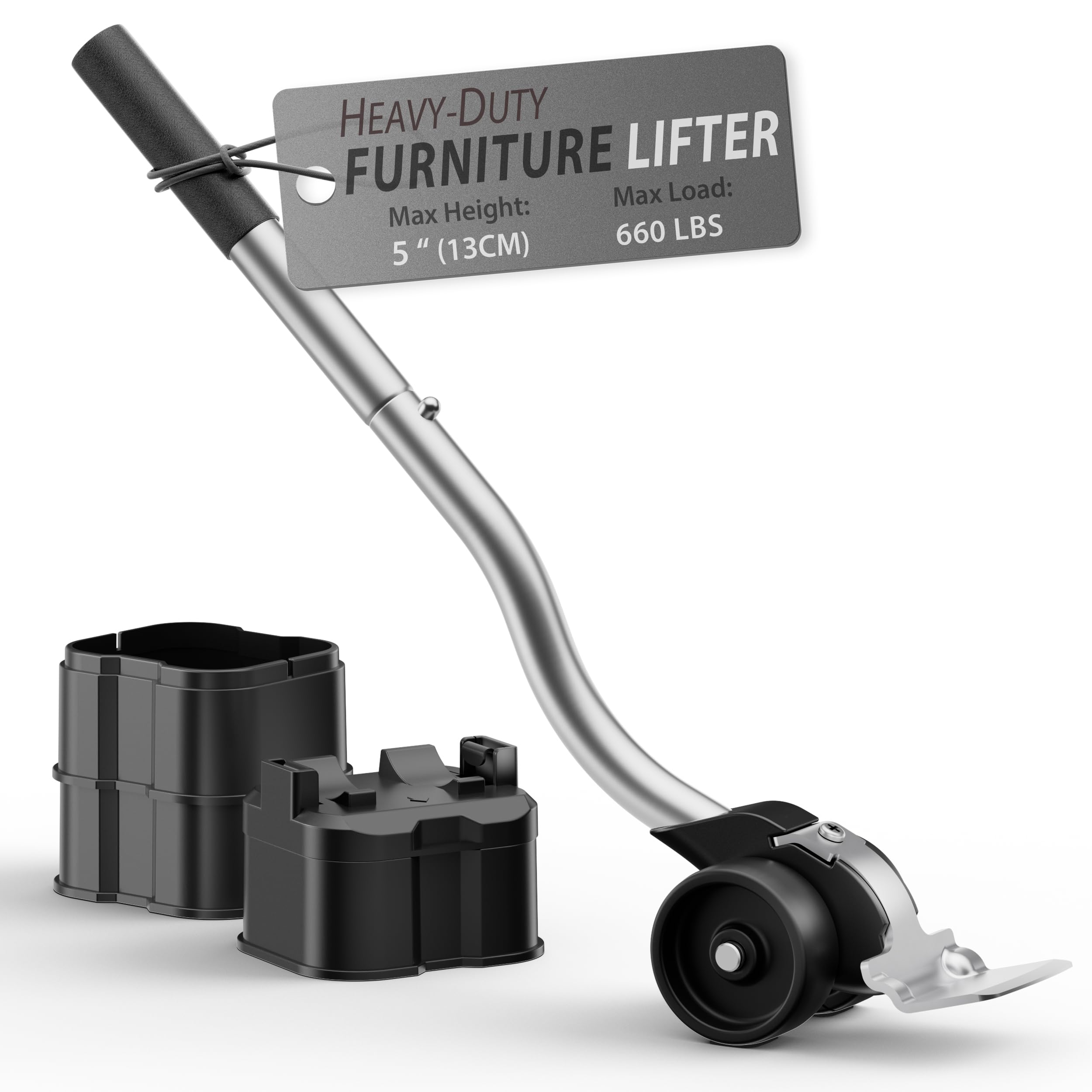 ONEON Outil de Levage de Meubles avec Base réglable en Hauteur – Cric de Meubles de qualité supérieure pour Meubles Lourds et appareils électroménagers, Levage sans Effort pour Les Coussinets, Les