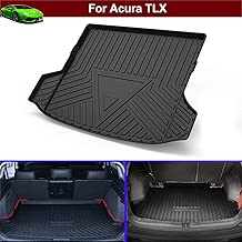 1pcs TPO Rubber Car Mat Cargo Liner Cargo Mat Cargo Tray Cargo Cover Car Boot Liner Trunk Mat Trunk Liner Tray Floor Mat Custom Fit for Acura TLX 2017 2018 2019 2020 - coolthings.us