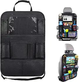 Organizador Porta Tablet e Objetos Veicular para Carros Banco Traseiro Assento